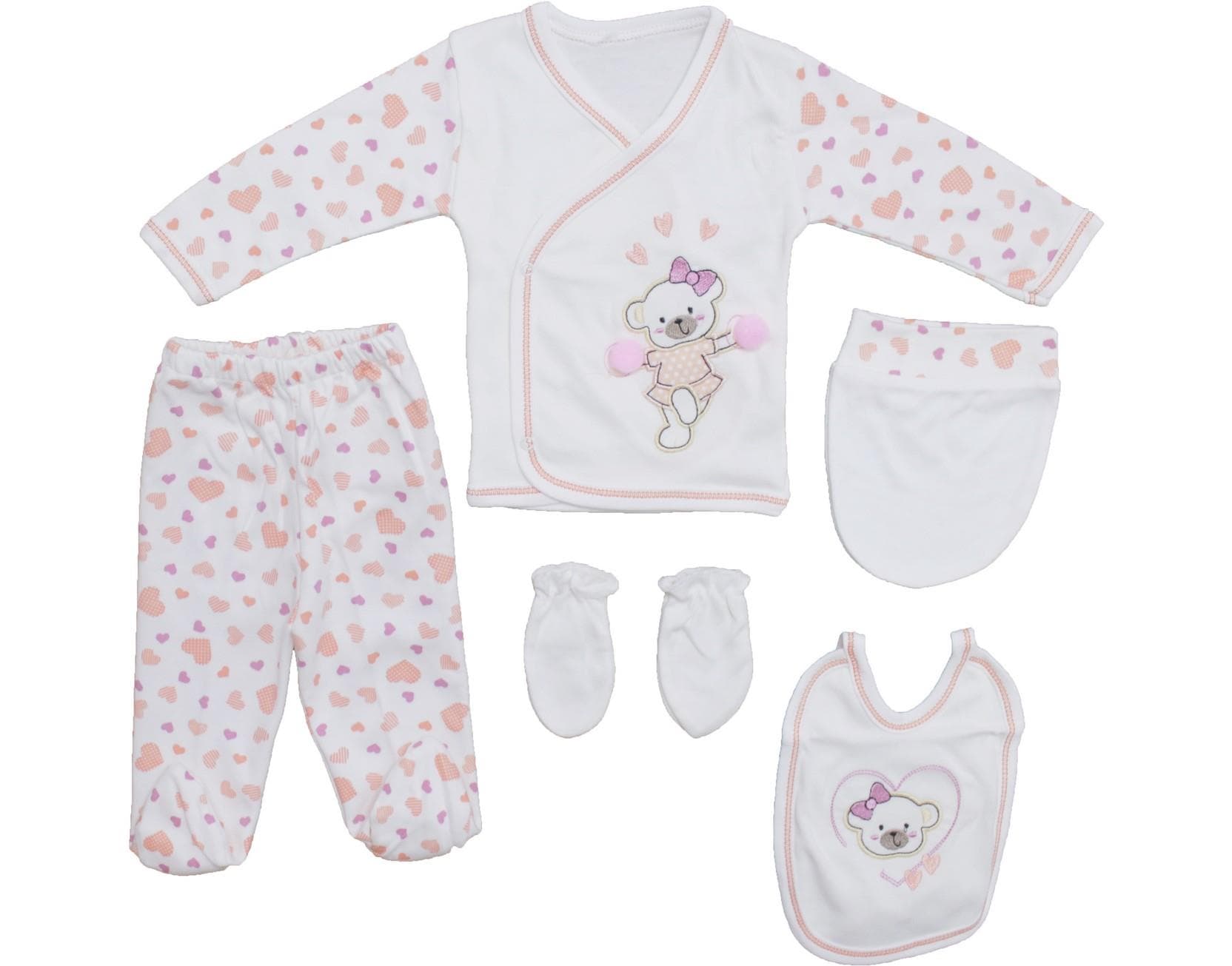 5li bebe zıbın set